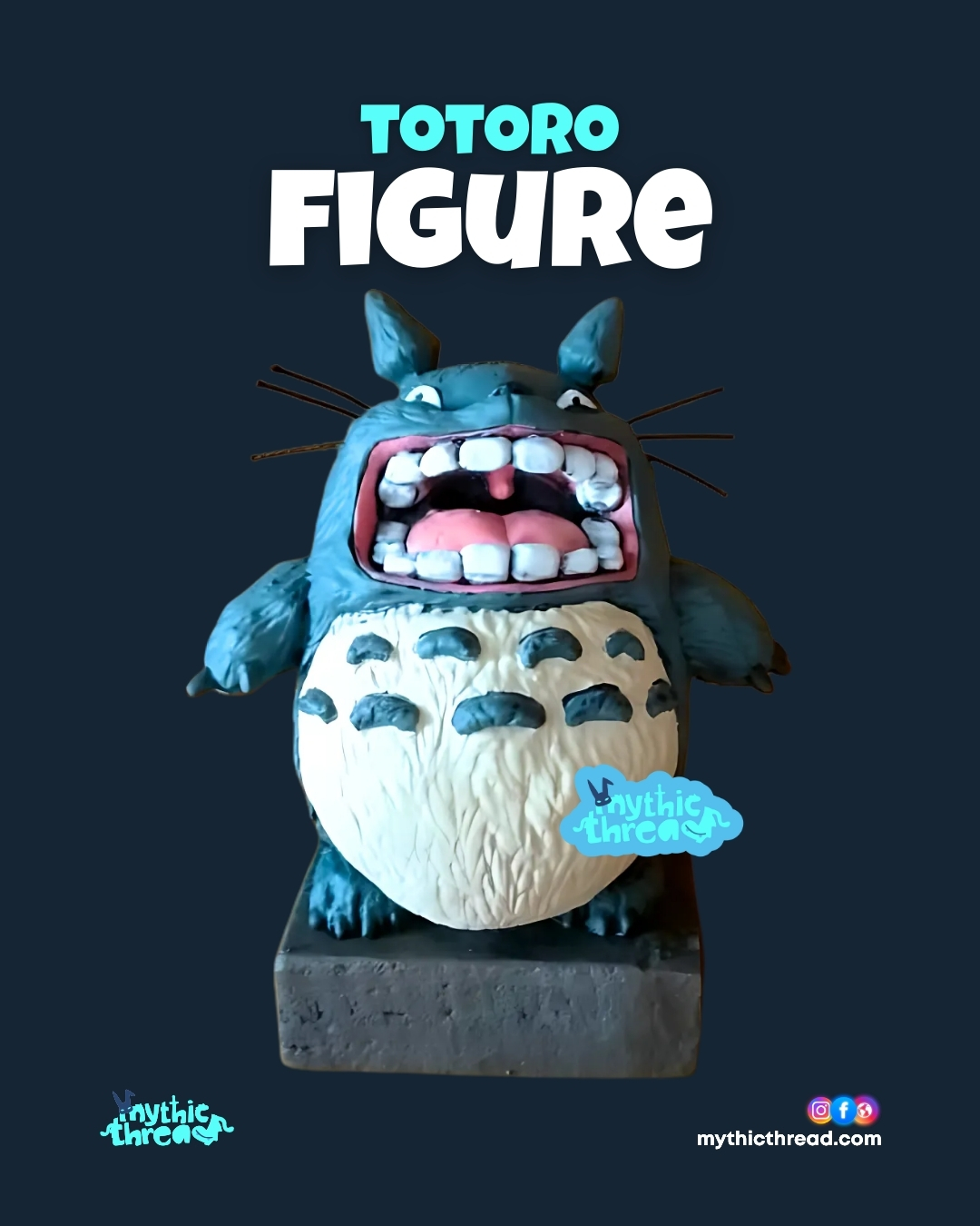 WhatsApp Image 2026-01-11 at 10.01.17 AM (1) My Neighbor Totoro: Forest Guardian Handcrafted Premium Action Figure - Image 1