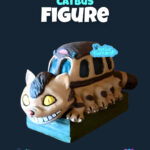 Legendary Catbus Handcrafted Forest Spirit Action Figure