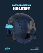 Legacy of the Shield: High-Fidelity Captain America Tactical Helmet - Image 2