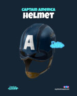 Legacy of the Shield: High-Fidelity Captain America Tactical Helmet