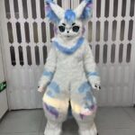 Pastel Galaxy Fox – Custom Handmade Fullsuit
