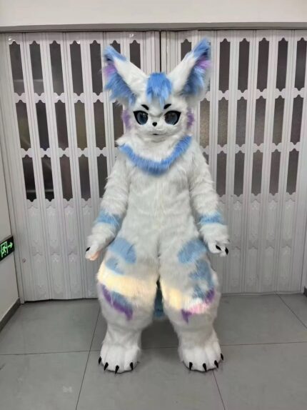 Pastel Galaxy Fox – Custom Handmade Fullsuit